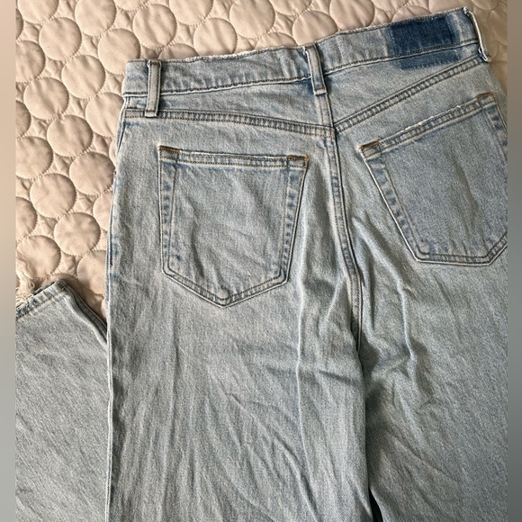 Criss-Cross Ultra High Rise 90s Straight Jean - Picture 3 of 3